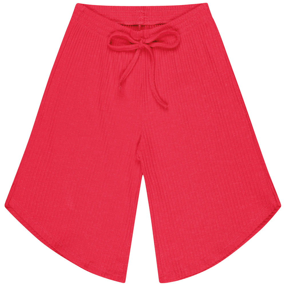 Girls T-Shirt and 3/4 Pants Set