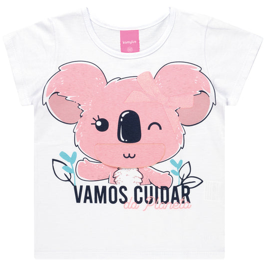 Girls Koala Interactive T-Shirt