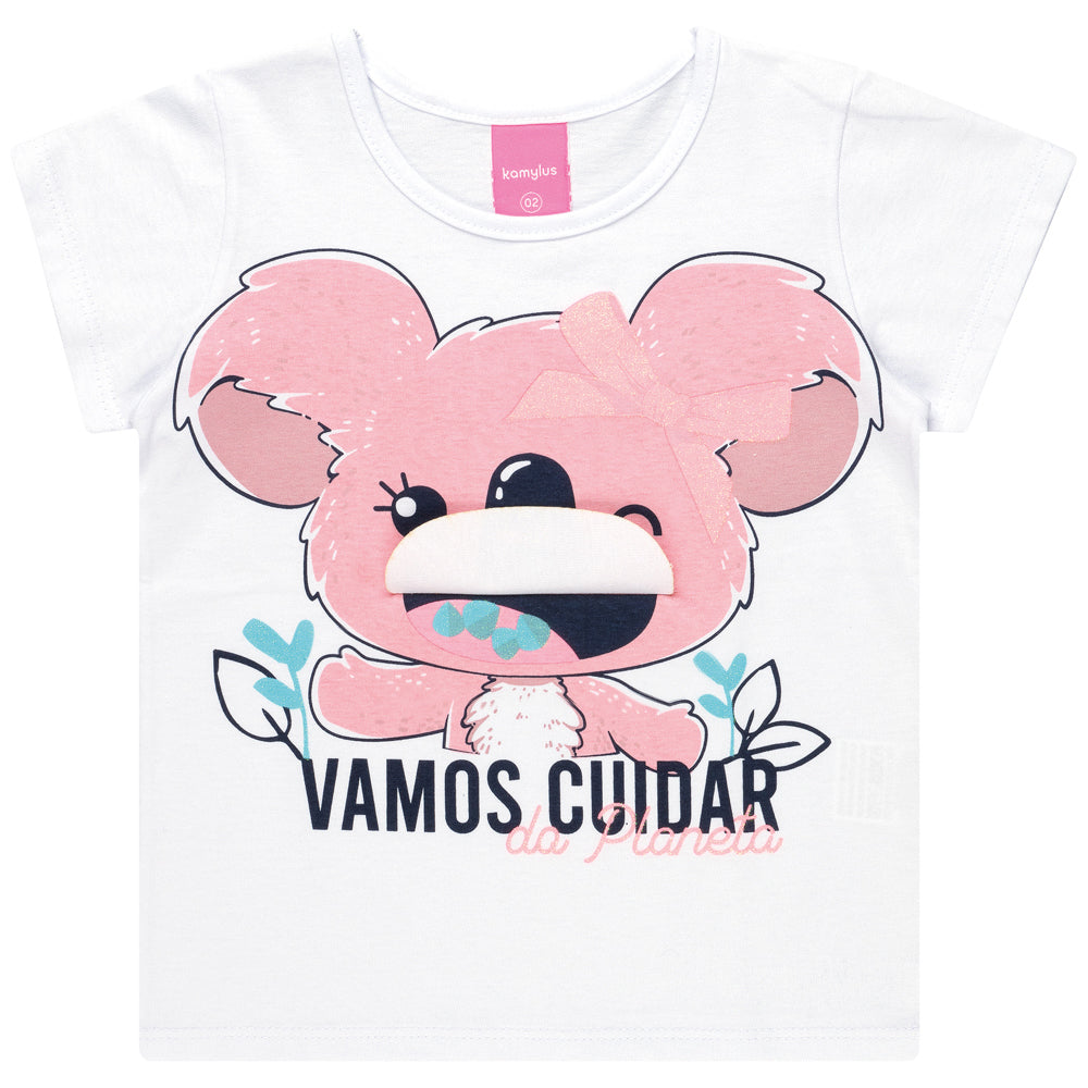 Girls Koala Interactive T-Shirt