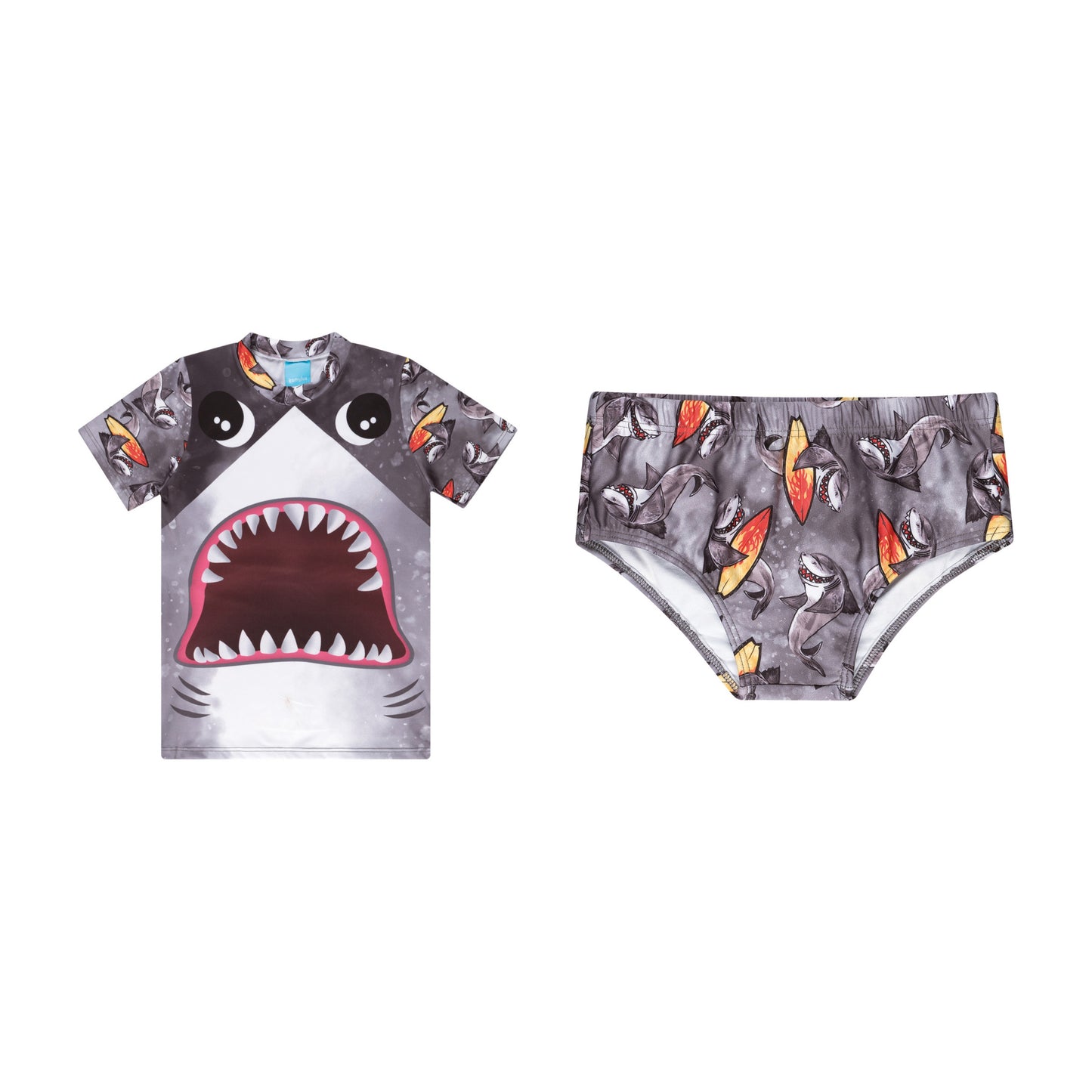 Boys Shark Two-piece Costume