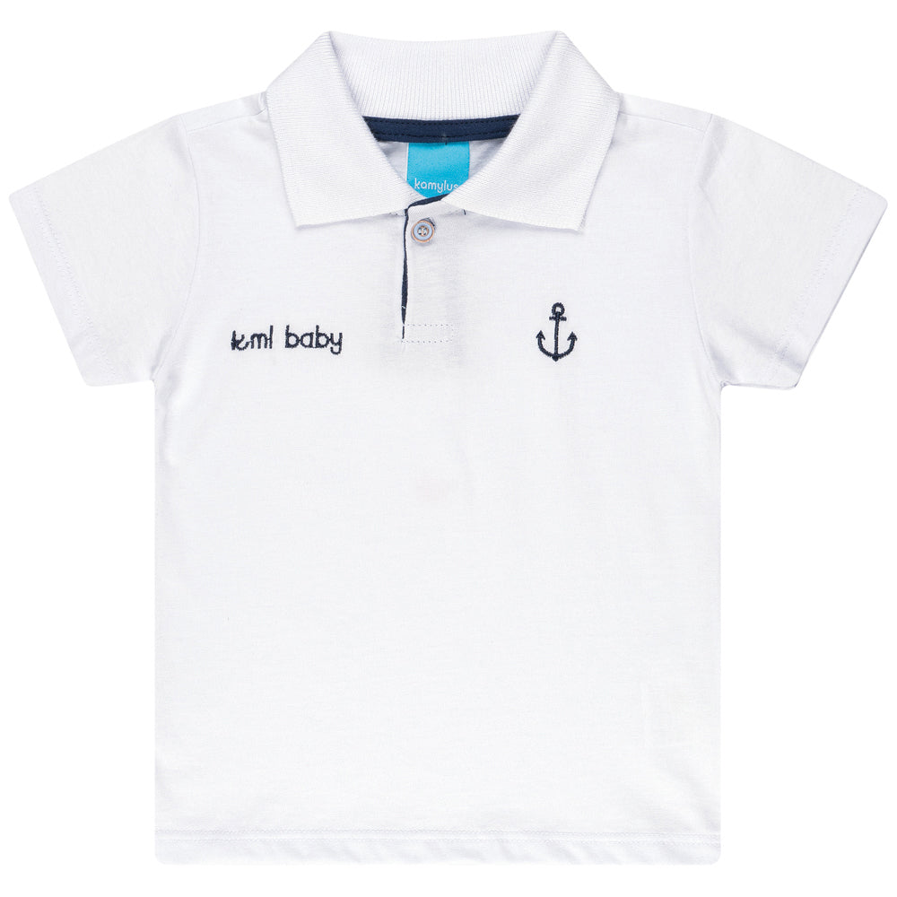 Baby Sailor Golf Shirt and Shorts