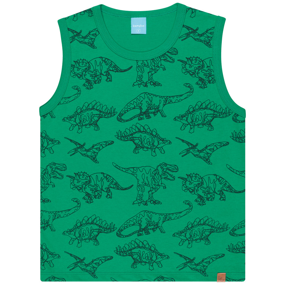 Boys Dinosaur Vest