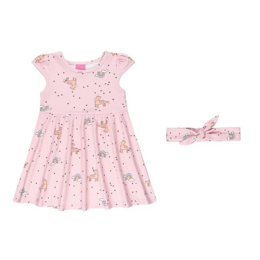 Baby Dress with Headband