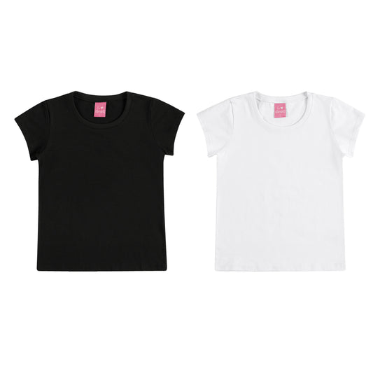 Girls Plain T-Shirt